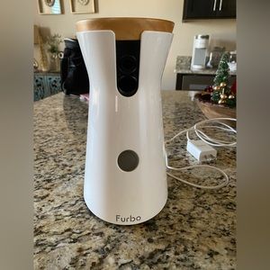 Furbo dog treat machine with camera.